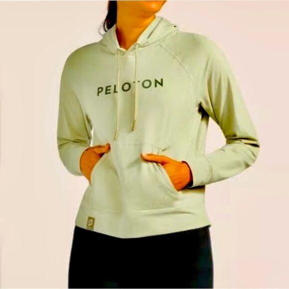 PELETON Sage Green Butter Soft Hoodie-S - Picture 1 of 9